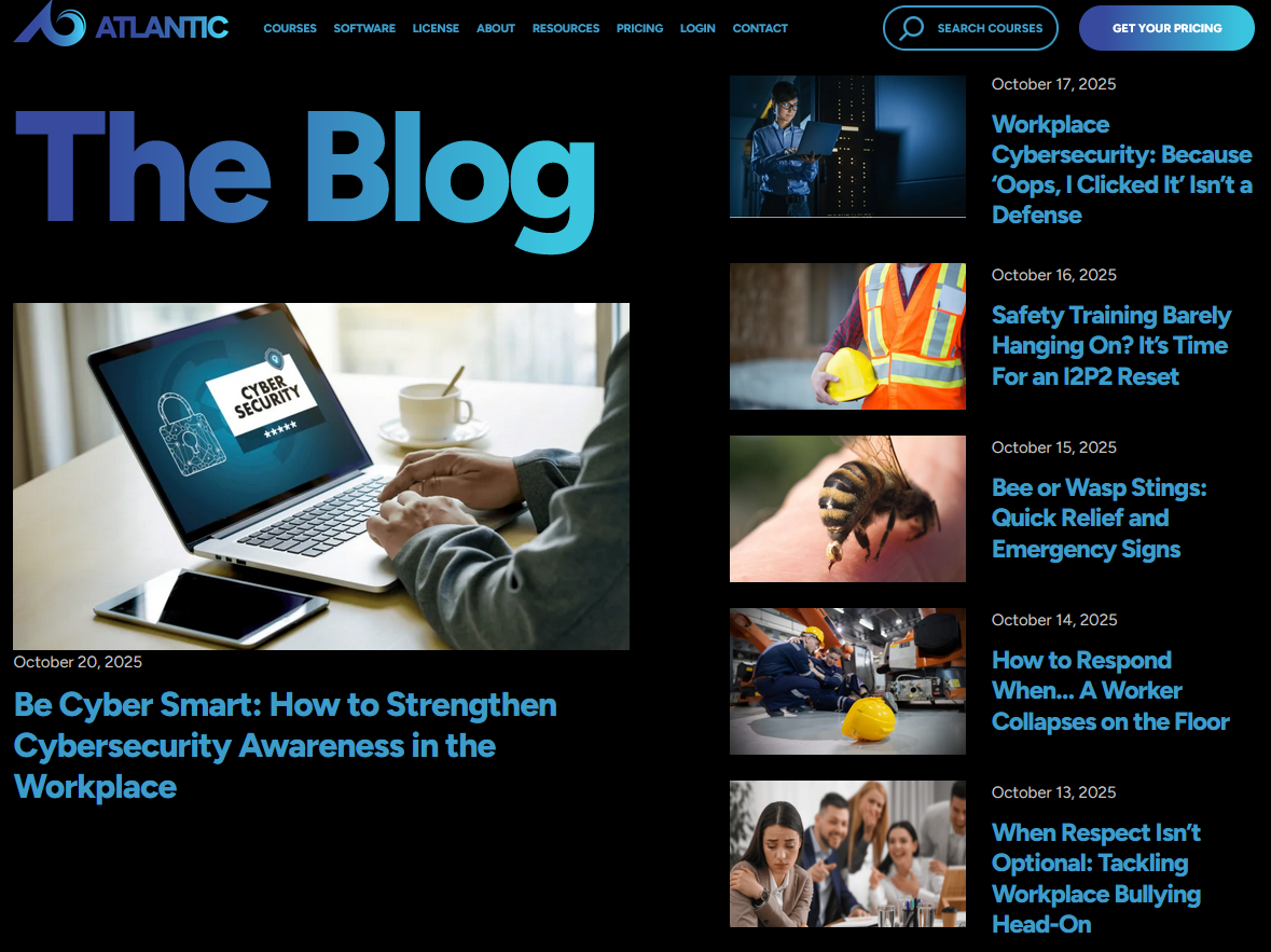 Atlantic Training Feature 1